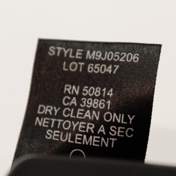 NWT! Tahari Cocoa Pinstripe Dress Pants | Tailored Neutral w Soft Academia Vibe - Picture 7 of 8